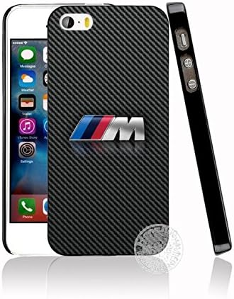 Blue Bmw Logo iPhone 7 Plus Case, Navy Red Black Car iPhone 8 Plus Cover For Car Freaks Transportation Themed Phone Casing Photo Print, Dirt Resistant Anti-knock Hard Plastic Cell