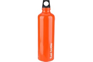 Generic Aluminum Alloy Fuel Storage Bottle, 750ml Outdoor Gas Stove Oil Containers Emergency Petrol Storage Can for Camping