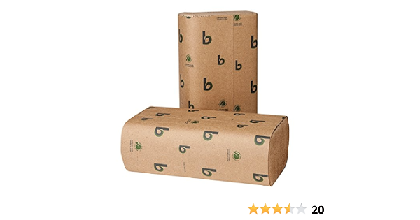 Boardwalk 10Green Boardwalk Green Multifold Towels, Natural White, 9 1/8X9 1/2, (809301888856)