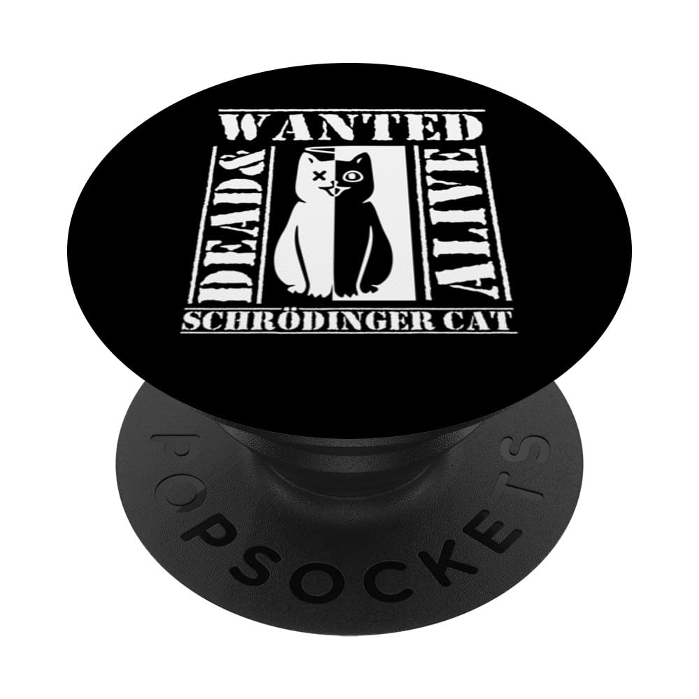 Schrödingers Katze Schrödinger's Cat PopSockets Adhesive PopGrip
