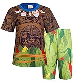 AmzBarley Maui Little Boys Pajamas Sets 2 Piece for Kids Clothes Toddler Pjs Sleepwear Moana Age 1-2 Years Size 2T