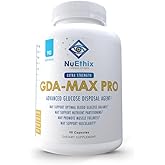 NuEthix Formulations GDA-MAX PRO, Double Berbine HCL Supplement, Supports Glucose Metabolism, Weight Management, Immune Support, Heart Health - Non GMO, Gluten Free, Dairy Free, 90 Count