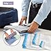 Tidybagz Premium, Best Value Space Saver Bags for Storage & Travel Compression No Vacuum 12 Pack