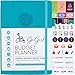 GoGirl Budget Planner – Monthly Financial Planner Organizer Budget Book. Expense Tracker Notebook Journal to Control Money, Compact (Turquoise)