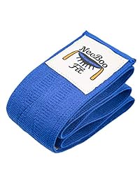 NeeBooFit Adjustable Hip Resistance Booty Band - Workout Glute Butt Abductors Legs - Fitness Exercise Band Hip Thruster Loop Cloth Grippy Fabric Non Slip Hip Band