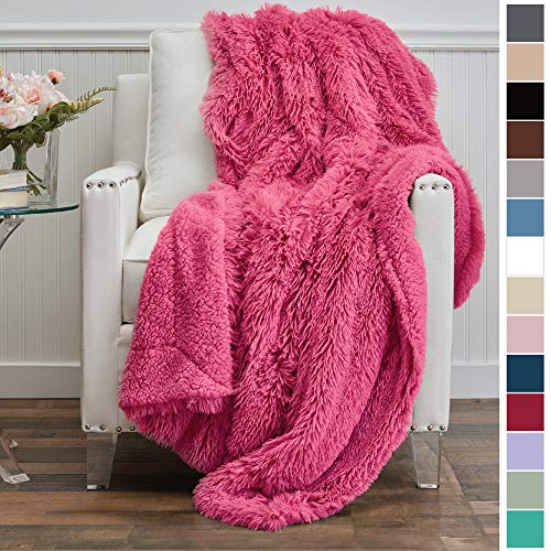 Compare Price hot pink fleece blanket on