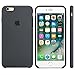 Apple Silicone Case (for iPhone 6s Plus) - Charcoal Grey