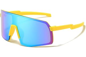 JOVAKIT Kids Baseball Sunglasses for Boys Girls Age 3-13, Youth Baseball Sun Glasses UV400 Sports Cycling Shades