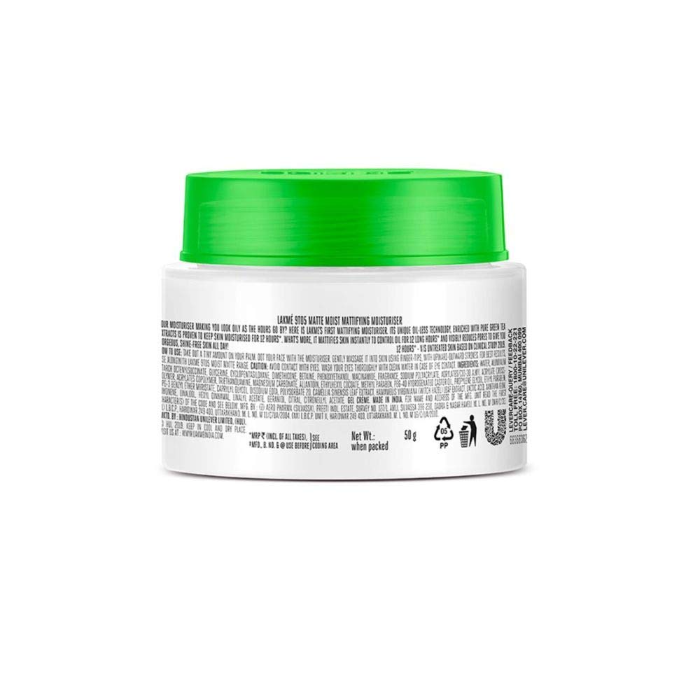 lakme matte moisturizer