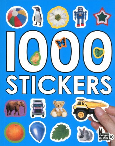 1000 stickers = 1000 autocollants