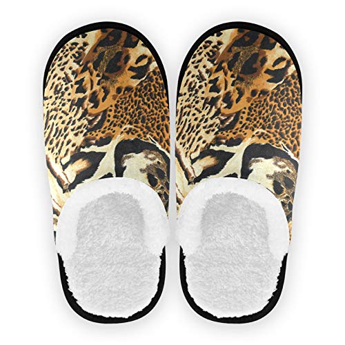 PUXUQU Zapatillas de casa para mujer, diseño de leopardo, estampado de tigre, para casa, dormitorio, para mujeres… PUXUQU Zapatillas de casa para mujer, diseño de leopardo, estampado de tigre, para casa, dormitorio, para mujeres…