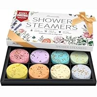 Shower Steamers Aromatherapy Birthday Gifts for Women - 8 Pack Christmas Stocking Stuffers 2025 for Adults Teens Women Mom Her Wife, Home Spa Shower Bombs for Self Care Relaxation with Essential Oils