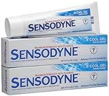 Sensodyne Cool Gel Toothpaste for Sensitive Teeth & Cavity Protection - 4 oz - 2 pk
