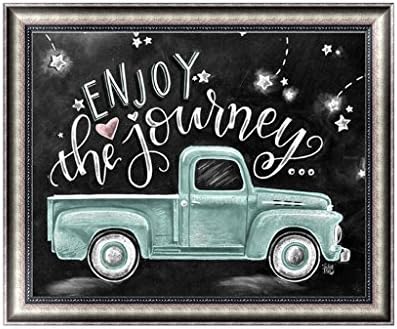 Buybuying 5D Diamond Embroidery Handmade Painting DIY Stitch Craft Enjoy The Journey Cross Tools Gift Set