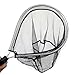 SAMSFX Aluminum Landing Nets Catch and Release Net Fish Saver Nylon Mesh for Fly Fishing Trout Kayak Boating