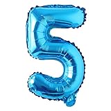 16" inch Single Blue Alphabet Letter Number