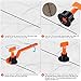Tiles Leveling System Kits 50 PCS 2mm Tile Spacer 100 PCS, DIY Tiles Leveler Spacers with Wrench, Reusable Flooring Level Tile levellers, Wall & Floor Construction Tools By Tanek