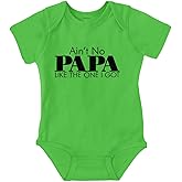 Brisco Brands Ain't No Papa Like The One I Got Baby Romper Boys or Girls