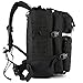 Barbarians Upgraded SBS Zipper Tactical Molle Backpack, 3 Day Assault Pack Bug Out Bag for Outdoor Hiking Camping Trekking Hunting 35L(Black)