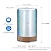 POLENNON Glass Humidifier 100ml Aromatherapy Essential Oil Diffuser Electric with 7 Color Changing Starry LED Night Light