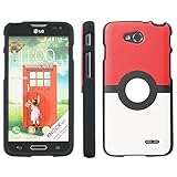 Mobiflare LG Optimus LGl90 L90 Pokemon Ball Slim Guard Protect Artistry Design Case