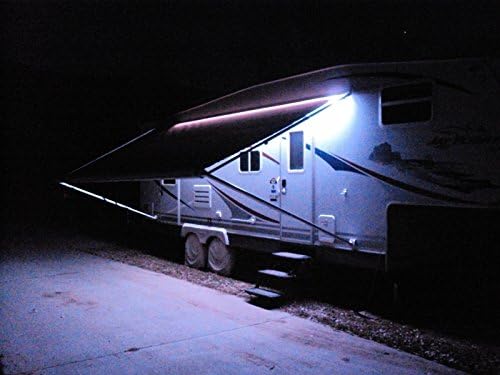 Rv Awning Camper Recreational Vehicle RGB LED Lights with 24 Key Ir Remote Control