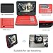 12.5 Inch Portable DVD Player with 4 Hour Rechargeable Battery,10.5