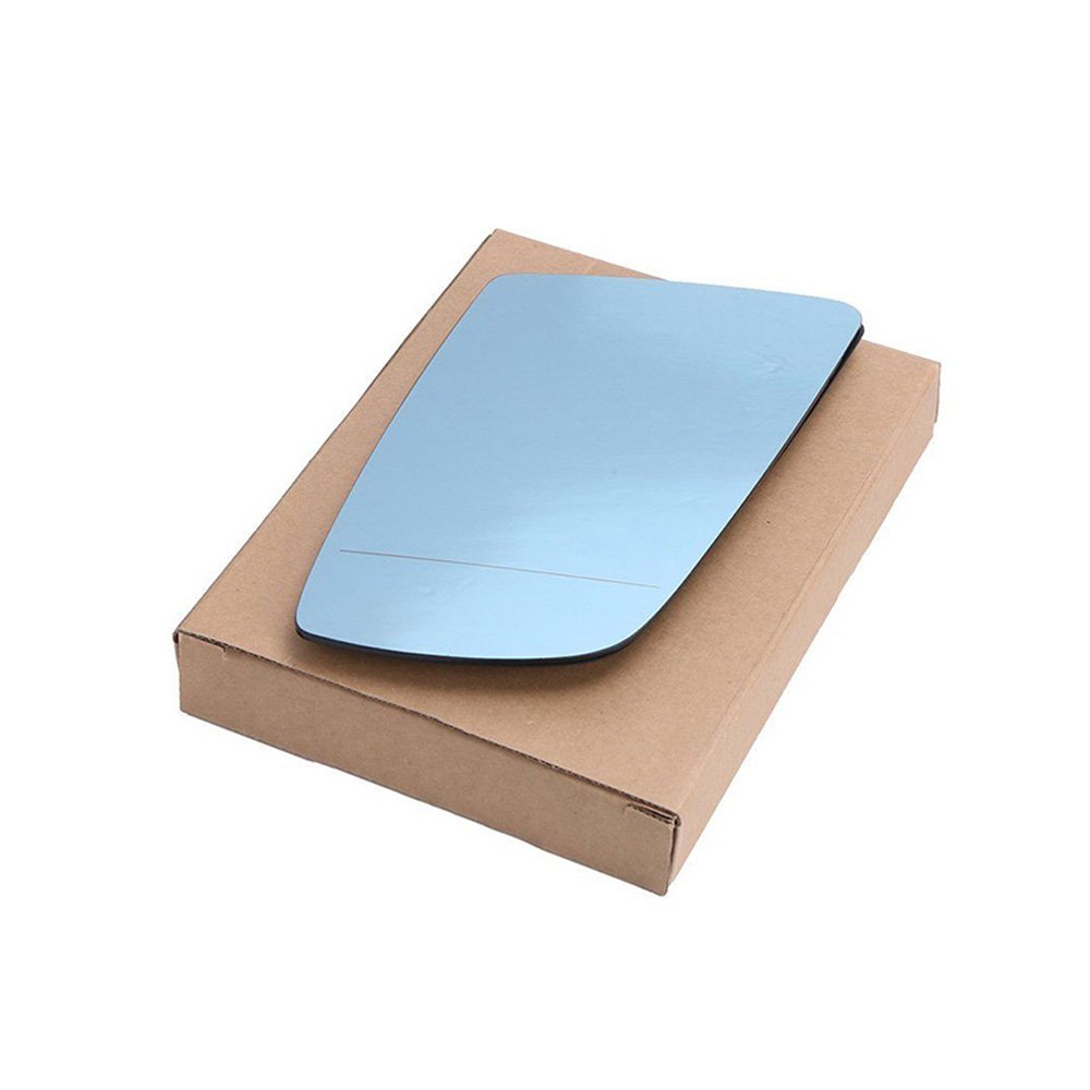 GSRECY Blue tinted Heated Electric Wing Mirror Glass For E60 E61 2003-2010 E63 E64 (Left)