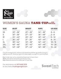 Kutting Weight Womens (Cutting Weight) Neoprene Weight Loss Sauna Tank Top