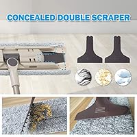 Eyliden Microfiber Hardwood Floor Mop With Extension Handle And 2