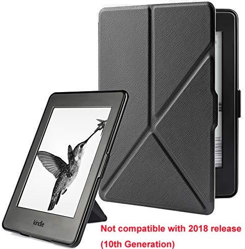 Innogie Kindle Paperwhite Case - Standing Case Cover with Magentic Wake Up for Amazon Kindle Paperwhite Fits All Paperwhite Generations Prior to 2018 (Not Fit All-New Paperwhite 10th Gen), Black