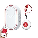 Topvico WiFi Caregiver Call Button, Tuya Smart APP