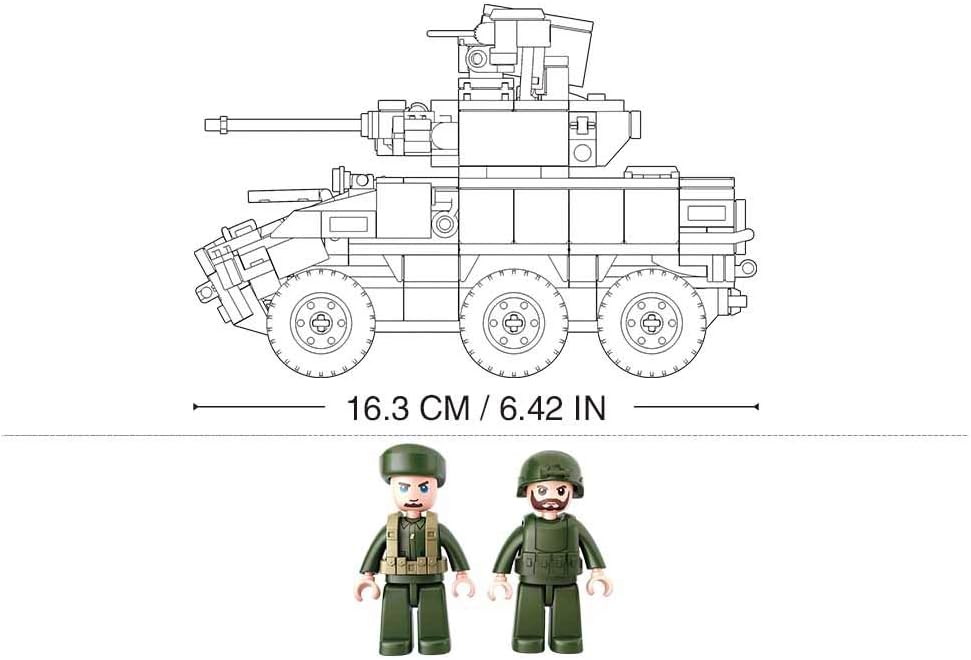 Sluban EBRC 6 * 6 Wheeled Infantry Combat Vehicle, Various, Large - Image 5