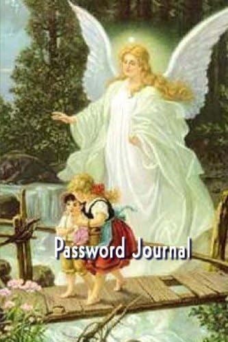 Password Journal: Guardian Angel (Password Journal (Large Print)) (Volume 1)