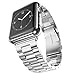 Apple Watch Band, No1seller Premium Solid Stainless Steel Apple Watch Band Strap Wrist Band Unique Polishing Business Replacement for Apple Watch Series 1, Series 2