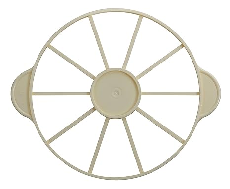 Paderno 47032–10 Tortenteiler für 10 Stücke, Polypropylen