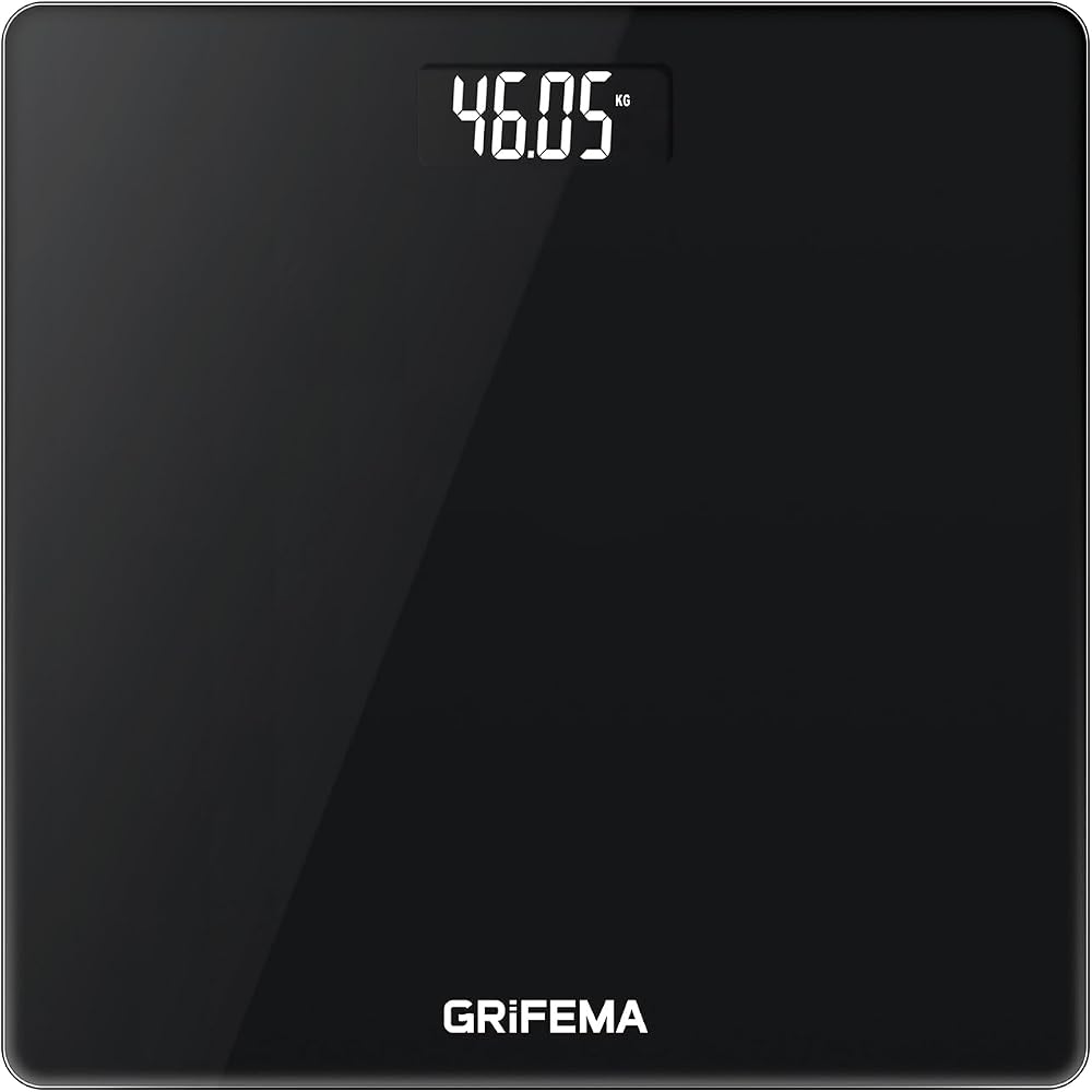 GRIFEMA GA2001-1 Digital Scale Body Weight 150kg 330lb 26x26cm