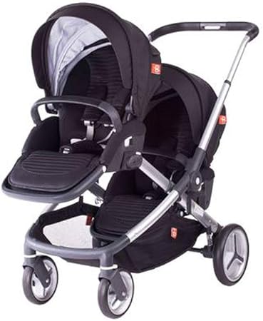 twin bassinet stroller