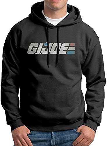 MUMB Men's Hoodie G.I. Joe Retro Logo Size XXL Black