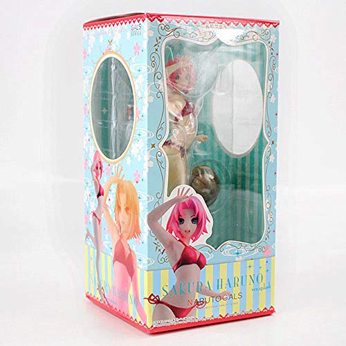 CXNY-20-cm-Naruto-Haruno-Sakura-Figura-de-accin-Traje-de-bao-Modelo-de-Juguete-Coleccionable