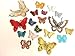 CraftbuddyUS 10 Iron On Fabric Sew On Butterfly Motifs, Craft, Sewing, Embroidery, Patches