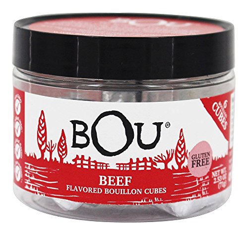 Bou, Bouillon Cubes Beef Flavored, 2.53 Ounce