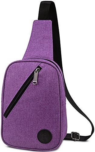 Eastern Time Crossbody Bags For Women, Nylon Shoulder Chest Bag Multipurpose Daypack