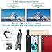 Phone Camera Lens,7 in 1 Cell Phone Lens Kit -120°Wide Angle Lens,Macro Lens,198°Fisheye Lens,Starburst Lens,2X telephoto,CPL,6 Kaleidoscope,Clip-On Compatible iPhone Samsung and Most Smartphone