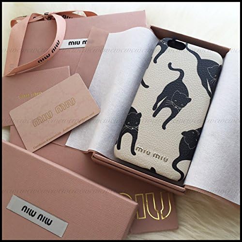 Miumiu Iphone6 6s ケース 猫 ケース カバー 通販 Amazon