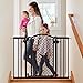 Summer Modern Home Decorative Walk Thru Baby Gate, 28-42 Inch Wide Pressure Mount primary