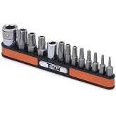 Titan 16137 13-Piece Tamper Resistant 5-Lobe Star Bit Set