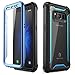 i-Blason Case for Galaxy S8 Active 2017 Release, Ares Full-body Rugged Clear Bumper Case with Built-in Screen Protector (Not Fit Regular Galaxy S8/S8 Plus) (Black/Blue)