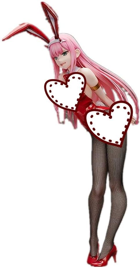 MVFIGURINE Darling In The FranXX Figure Zero Two Bunny Girl Figure Anime Girl Figure Action Figure 1/4 Scale
