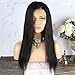 Eayon Hair Virgin Hair Human 13x4 Lace Front Wig Brazilian Remy Human Straight Hair Lace Wigs with Baby Hair for Women 130% Density Natural Color 20inch